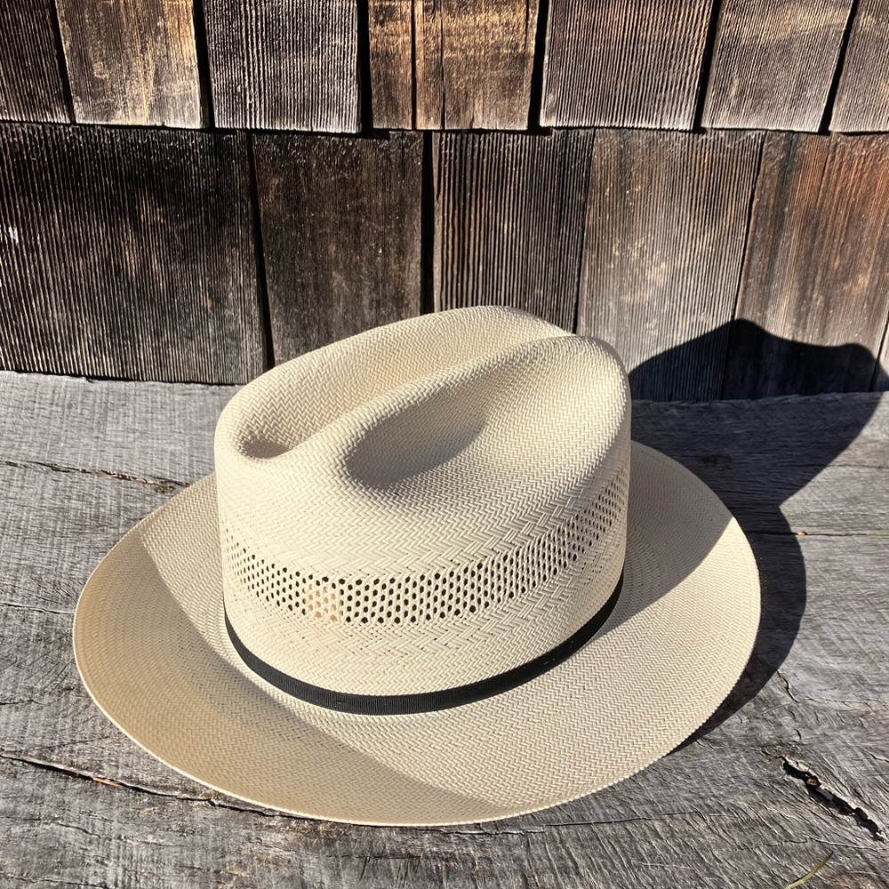 Stetson Cream Hat with Black Band